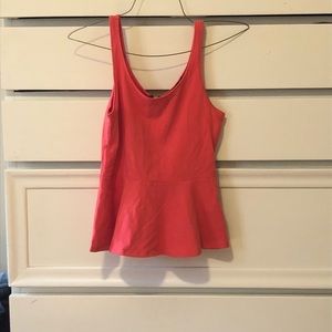 Express tank top with flared bottom